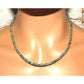 Navajo Rolled Turquoise Heishi Choker Necklace Native