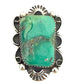 Navajo Royston Adjustable Ring Sterling Silver Native American Signed Native American