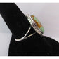 Navajo Royston Green Turquoise Ring Size 9 Sterling Silver
