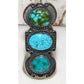 Navajo Royston & Number 8 Turquoise Statement Ring Sz 8 