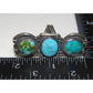 Navajo Royston & Number 8 Turquoise Statement Ring Sz 8 