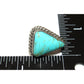 Navajo Royston Turquoise Post Earrings Sterling Silver 