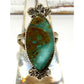 Navajo Royston Turquoise Ring Size 7 Sterling Silver Native 