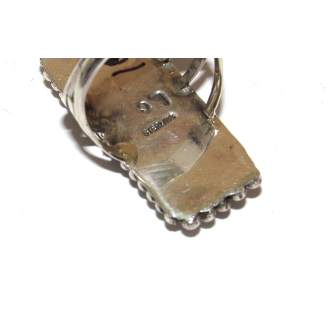 Navajo Royston Turquoise Ring Size 9 Sterling Native