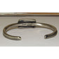 Navajo Royston Turquoise Stacker Cuff Bracelet Sterling 
