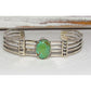 Navajo Royston Turquoise Stacker Cuff Bracelet Sterling Silver Native American
