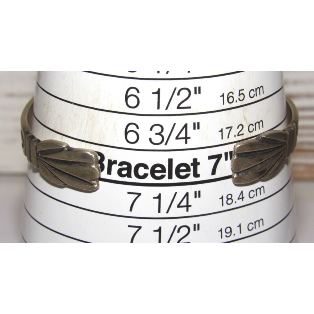 Navajo Royston Turquoise Stacker Sterling Cuff Bracelet 
