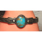 Navajo Royston Turquoise Stacker Sterling Cuff Bracelet 