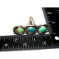Navajo Royston Turquoise Statement Ring Sz 8 Sterling Silver