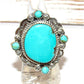Navajo Sleeping Beauty Turquoise Ring Sz 7 Sterling Silver 