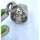 Navajo Small Reversible Cactus Pendant Charm Turquoise Opal 