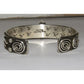 Navajo Sonoran Gold Turquoise Petroglyph Bracelet Sterling