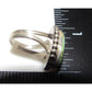 Navajo Sonoran Gold Turquoise Ring Sz 9 Sterling Silver 