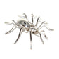 Navajo Spider Pin Brooch Sterling Silver Native American - 