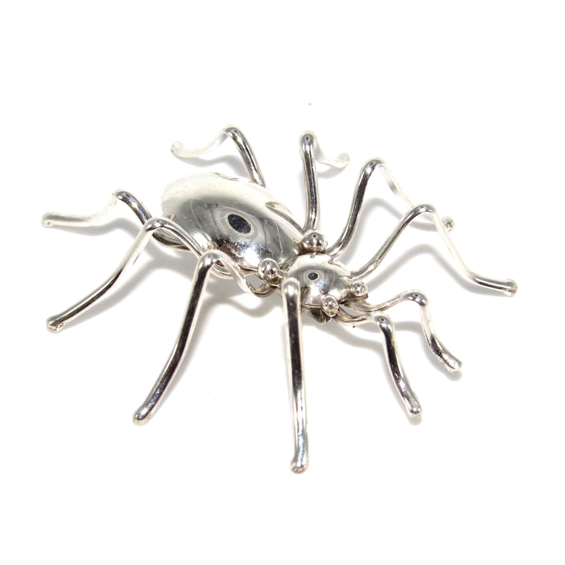 Navajo Spider Pin Brooch Sterling Silver Native American - 
