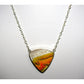 Navajo Sterling Bumblebee Jasper Bar Necklace Native American Signed The Southwestern Style Gallery