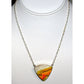 Navajo Sterling Bumblebee Jasper Bar Necklace Native American Signed The Southwestern Style Gallery
