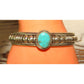 Navajo Sterling Silver Royston Cuff Bracelet Thomas Charley