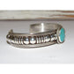 Navajo Sterling Silver Royston Cuff Bracelet Thomas Charley