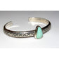 Navajo SUNSHINE REEVES Hand Stamped Ingot Arrows Carico Lake