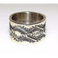 Navajo Sunshine Reeves Ring Size 5 Sterling Silver Signed 