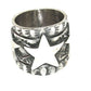 Navajo Sunshine Reeves Star Ring Size 7 Sterling Silver 