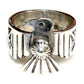 Navajo Sunshine Reeves Thunderbird Ring Size 6.5 Sterling 