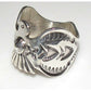 Navajo Sunshine Reeves Thunderbird Ring Size 9.5 Sterling 