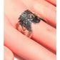 Navajo Sunshine Reeves Thunderbird Ring Size 9.5 Sterling 