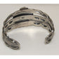 Navajo Thunderbird Cuff Bracelet Sterling Silver Kingman 
