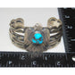 Navajo Thunderbird Cuff Bracelet Sterling Silver Kingman 