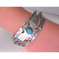 Navajo Thunderbird Cuff Bracelet Sterling Sleeping Beauty 
