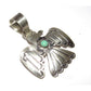 Navajo Thunderbird Pendant Sterling Silver Royston Turquoise