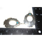 Navajo Tommy Singer Earrings Sterling Silver Turquoise Concho Earrings Signed Native American