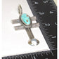 Navajo Tufa Cast Dragonfly Cross Pendant Naja Dry Creek