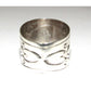 Navajo Turquoise Band Ingot Ring Size 9 Sterling Silver