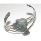 Navajo Turquoise Cactus Bracelet Sterling Silver Native 