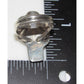 Navajo Turquoise Cactus Ring Size 9 Sterling Silver Native 