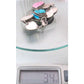 Navajo Turquoise Heart Pink Rhodochrosite Link Bracelet 