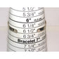Navajo Turquoise Inlay Stacker Cuff Bracelet Sterling Native