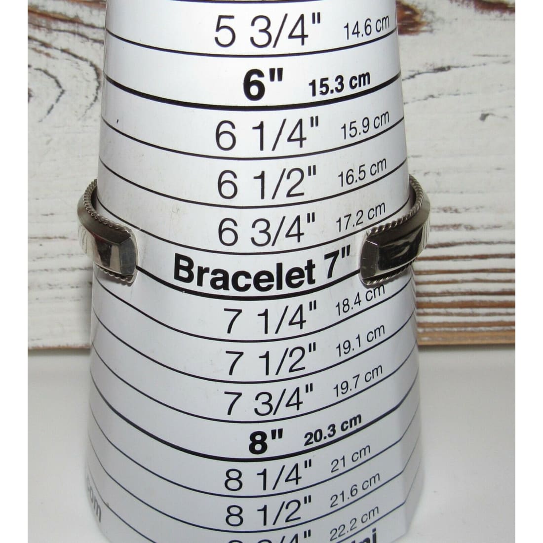 Navajo Turquoise Inlay Stacker Cuff Bracelet Sterling Native