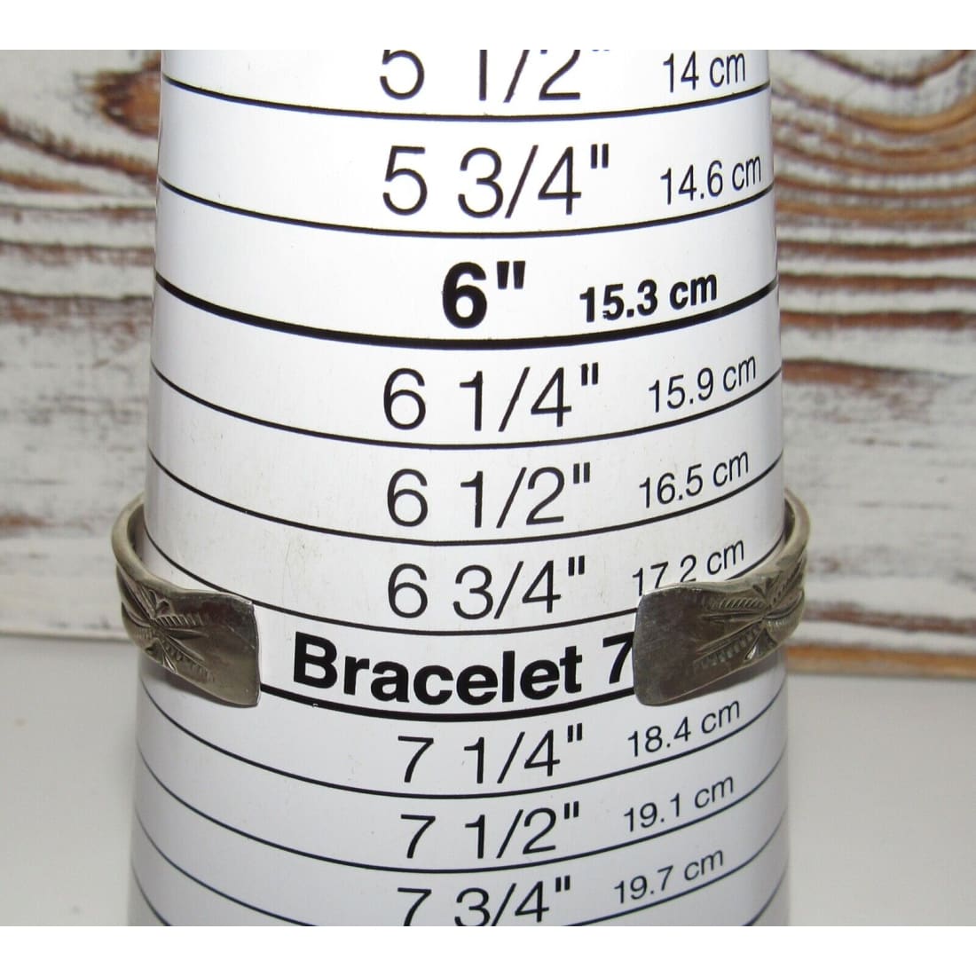 Navajo Turquoise Stacker Cuff Sterling Hand Etched Bracelet 
