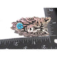Navajo Wolf Adjustable Ring Richard Singer Sterling Silver
