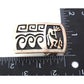 Old Pawn Hopi Sterling Silver Small Belt Buckle WALLIE 