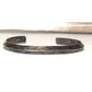Old Pawn Navajo Carinated Ingot Cuff Bracelet Sterling 