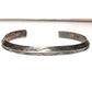 Old Pawn Navajo Carinated Ingot Cuff Bracelet Sterling 