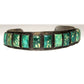 Old Pawn Navajo Cerrillos Turquoise Cuff Bracelet Ingot