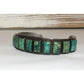 Old Pawn Navajo Cerrillos Turquoise Cuff Bracelet Ingot