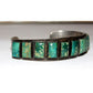 Old Pawn Navajo Cerrillos Turquoise Cuff Bracelet Ingot