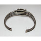Old Pawn Navajo Cuff Bracelet Bisbee Turquoise Sterling Silver Native American Native American